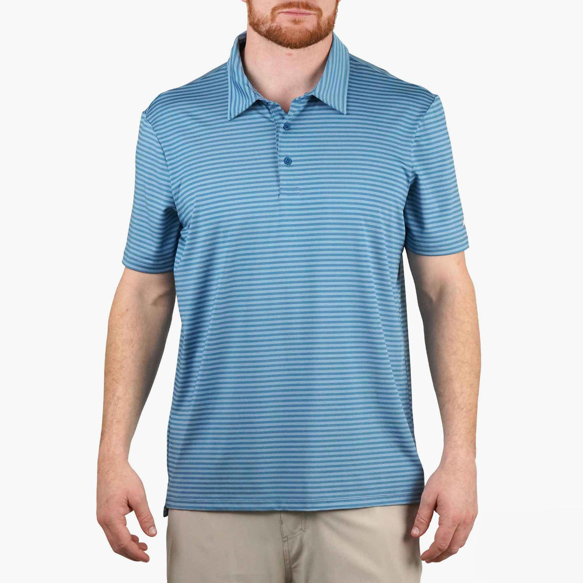 Mens AFTCO Link Performance Polo