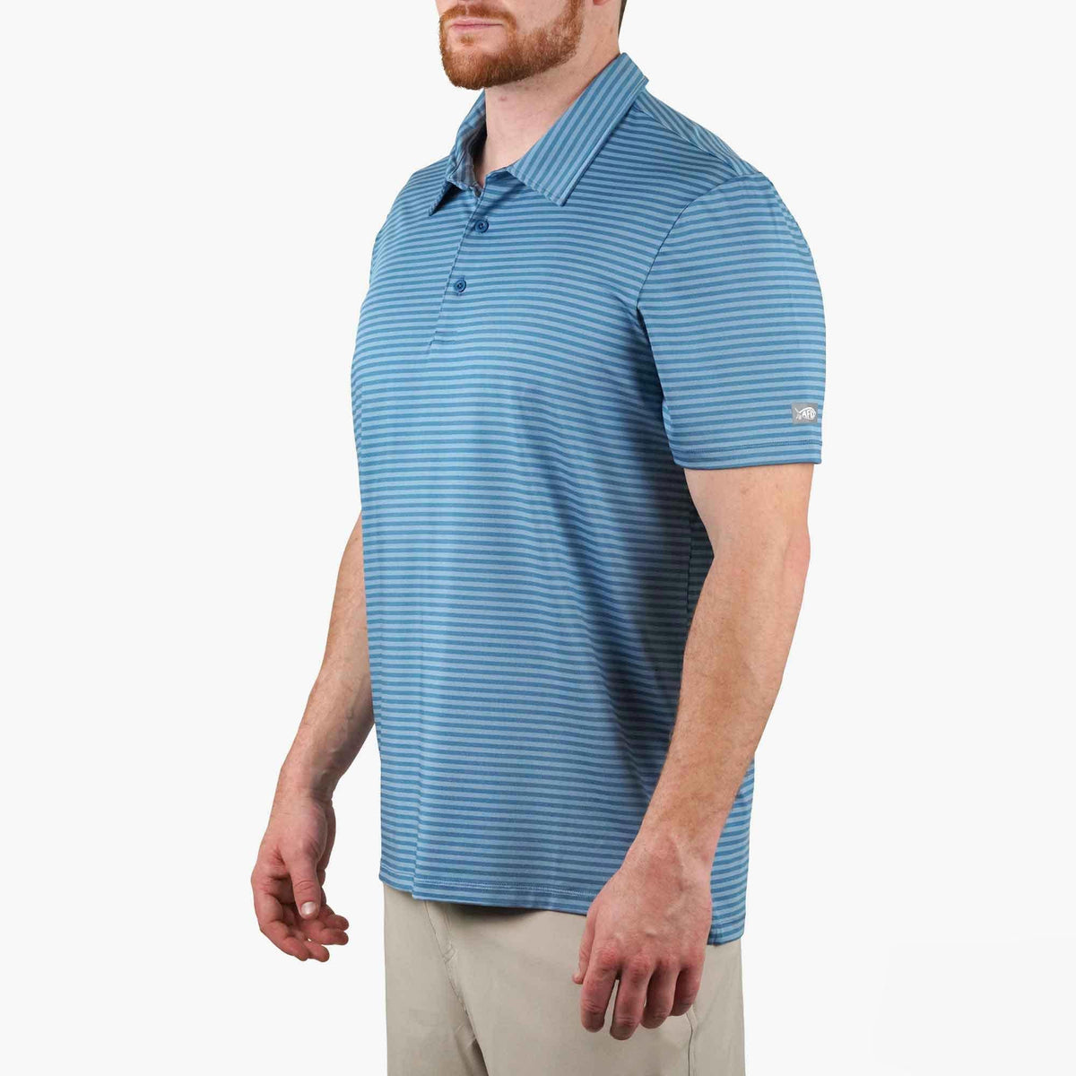 Mens AFTCO Link Performance Polo