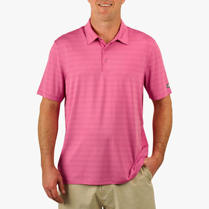 Mens AFTCO Link Performance Polo
