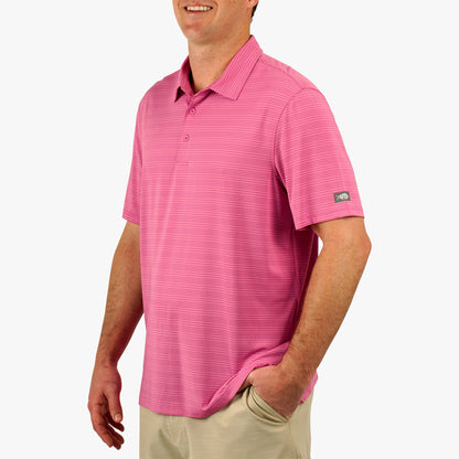 Mens AFTCO Link Performance Polo