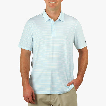 Mens AFTCO Link Performance Polo