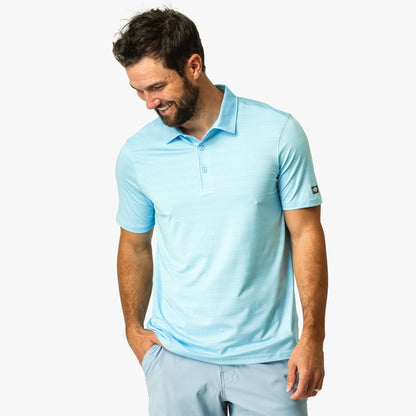 Mens AFTCO Link Performance Polo