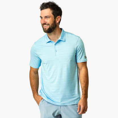 Mens AFTCO Link Performance Polo