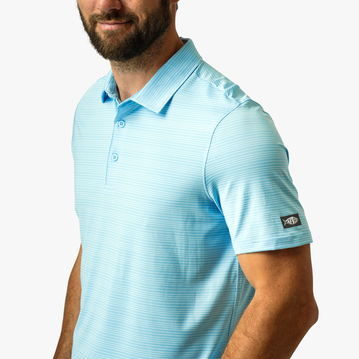 Mens AFTCO Link Performance Polo