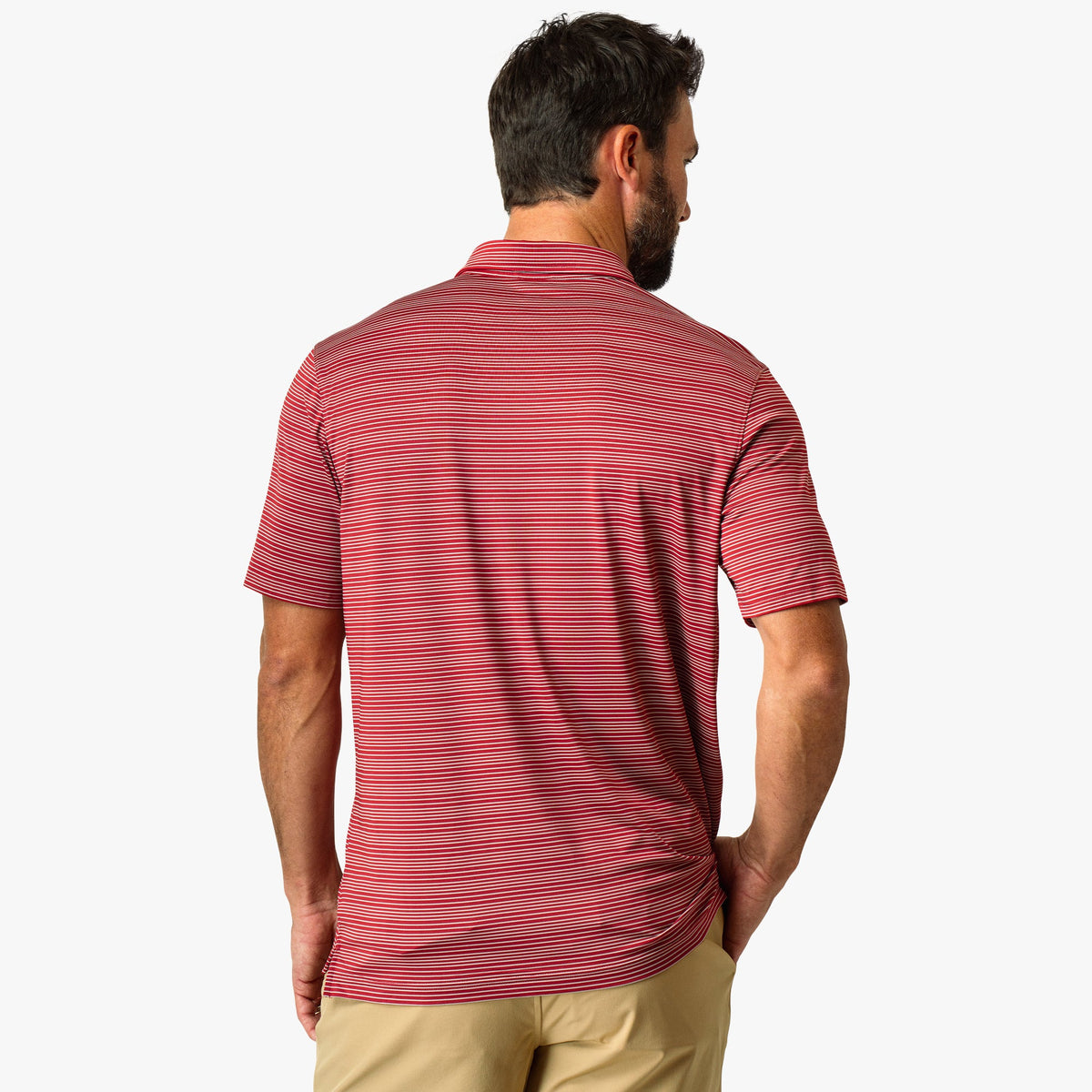 Mens AFTCO Link Performance Polo
