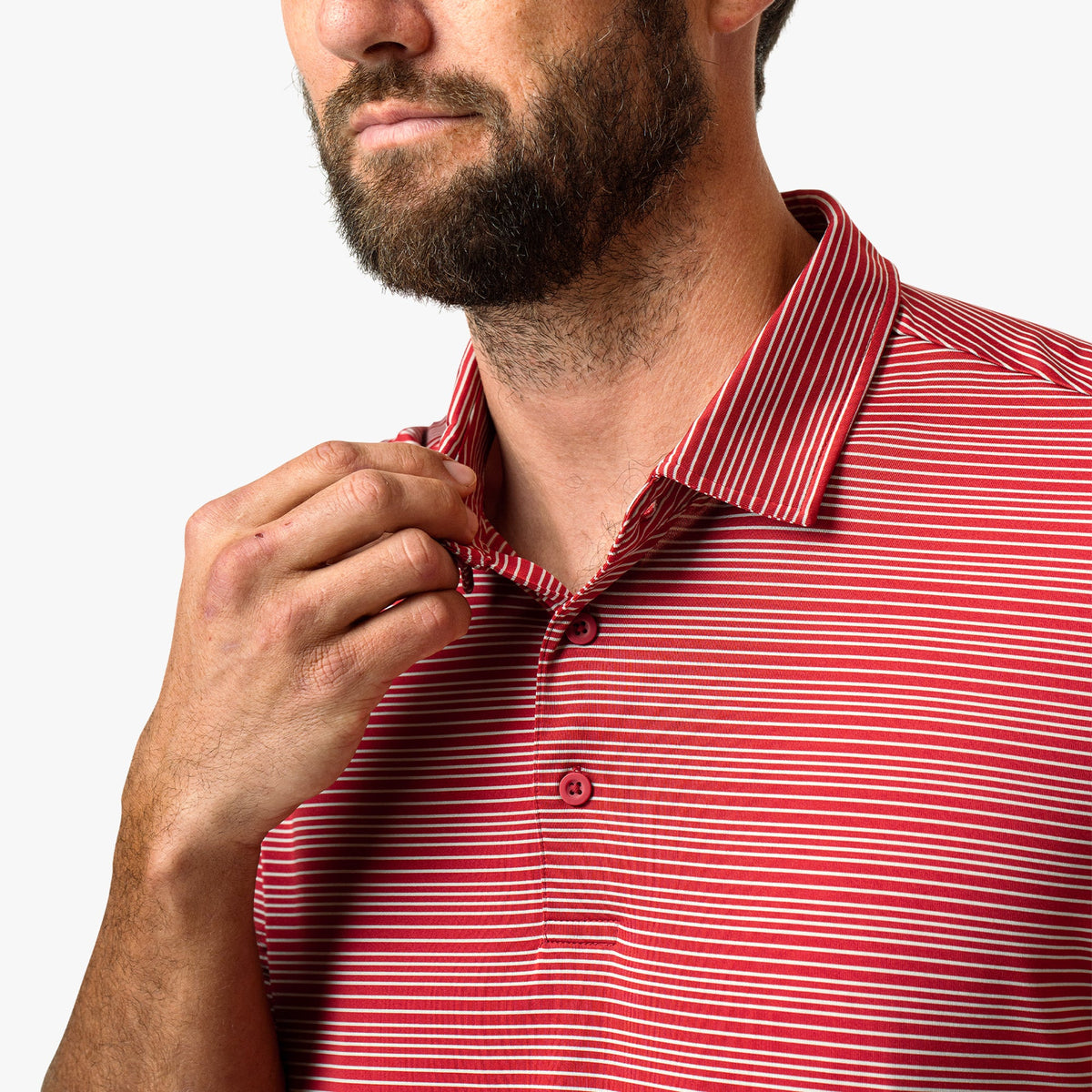 Mens AFTCO Link Performance Polo