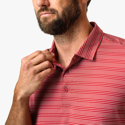 Mens AFTCO Link Performance Polo