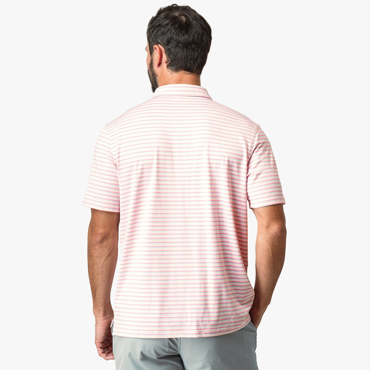 Mens AFTCO Link Performance Polo