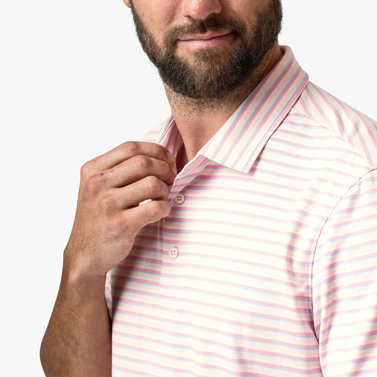 Mens AFTCO Link Performance Polo