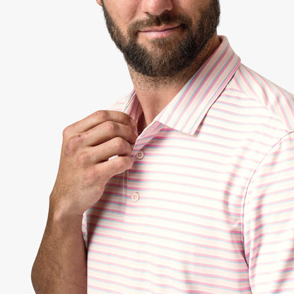 Mens AFTCO Link Performance Polo