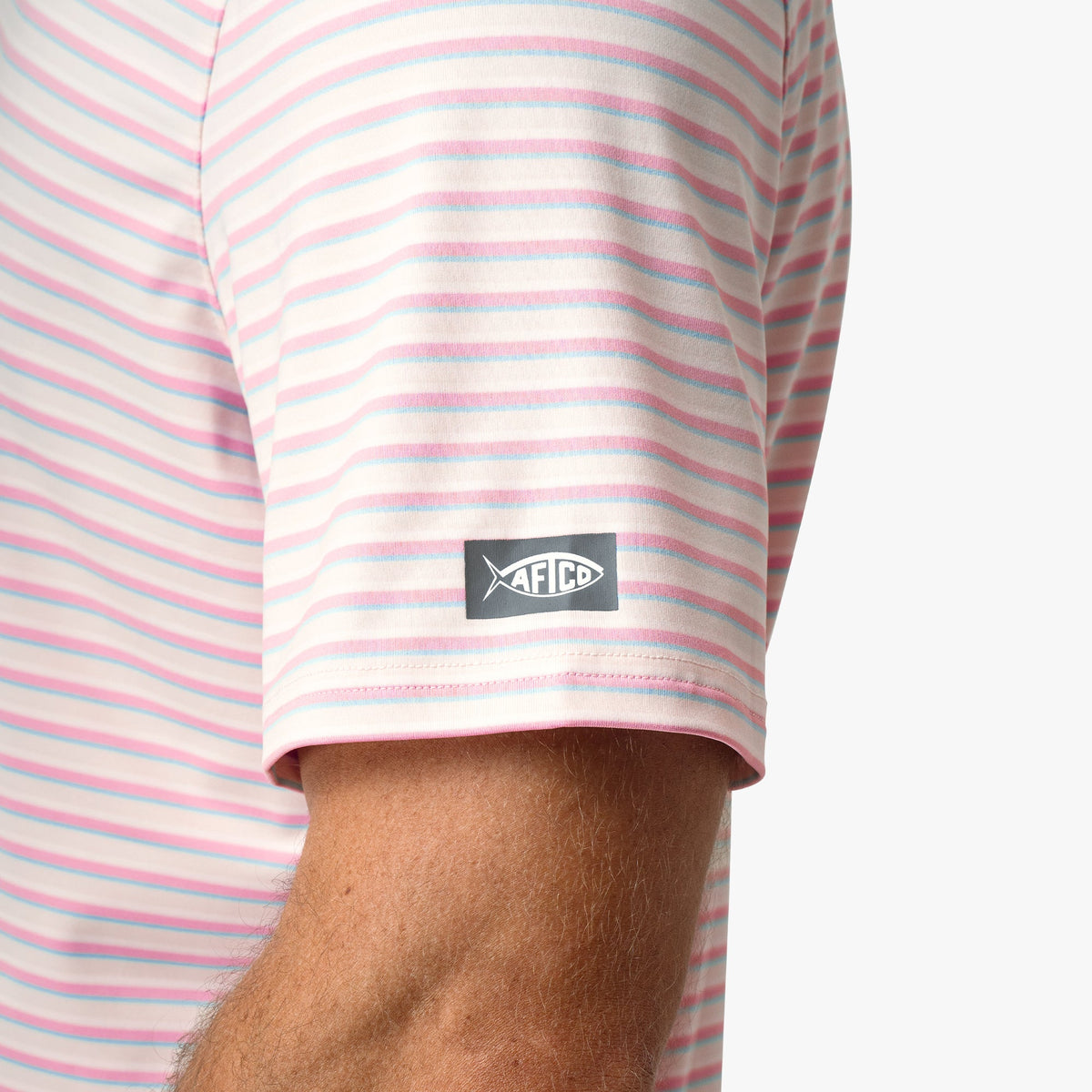 Mens AFTCO Link Performance Polo