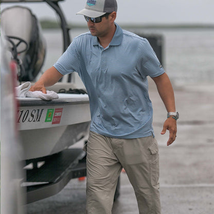 Mens AFTCO Link Performance Polo