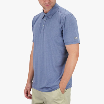 Mens AFTCO Air O Mesh Performance Polo