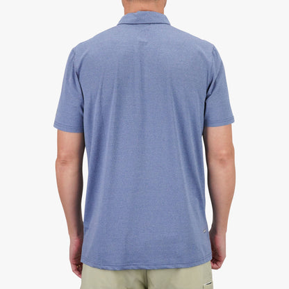 Mens AFTCO Air O Mesh Performance Polo