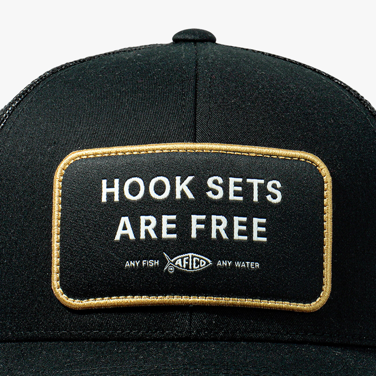 Mens AFTCO Hook Sets Are Free Fishing Trucker Hat
