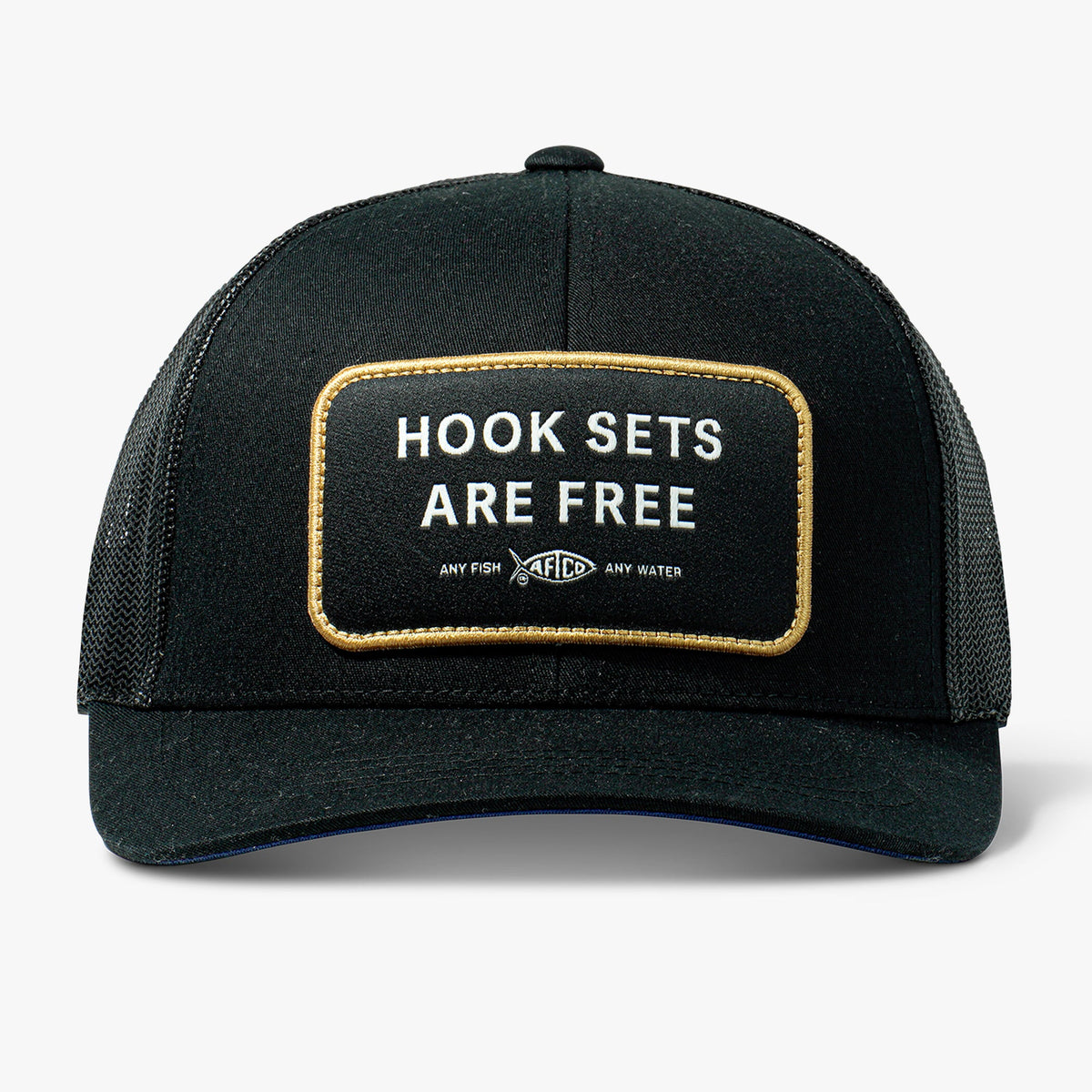 Mens AFTCO Hook Sets Are Free Fishing Trucker Hat