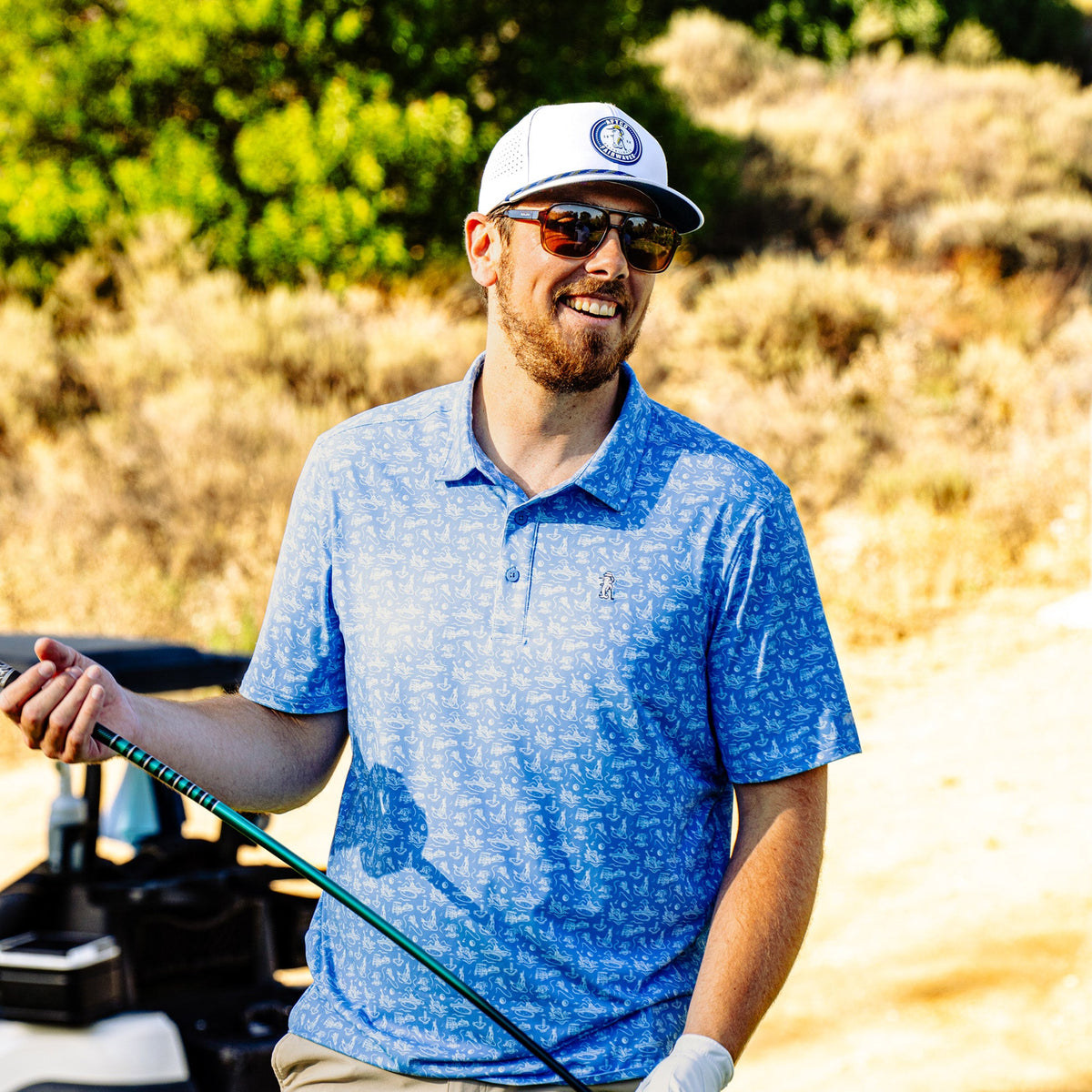 Mens AFTCO Fairwaves Marlin Tech Hat