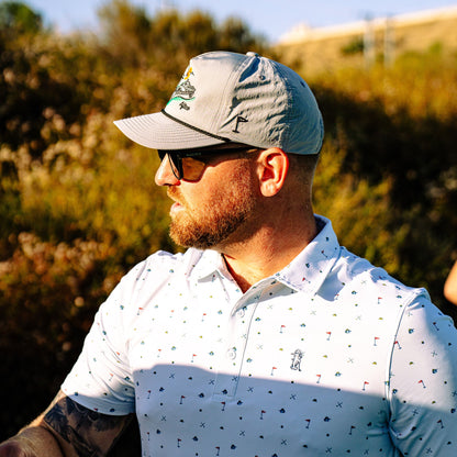 Mens AFTCO Fairwaves Trucker Hat