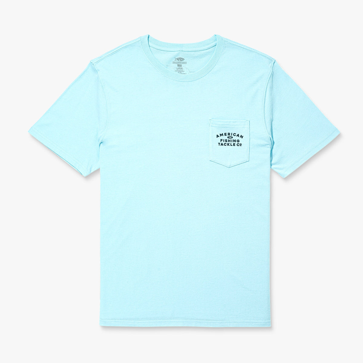 Mens AFTCO Fairwaves Trailer SS T-Shirt