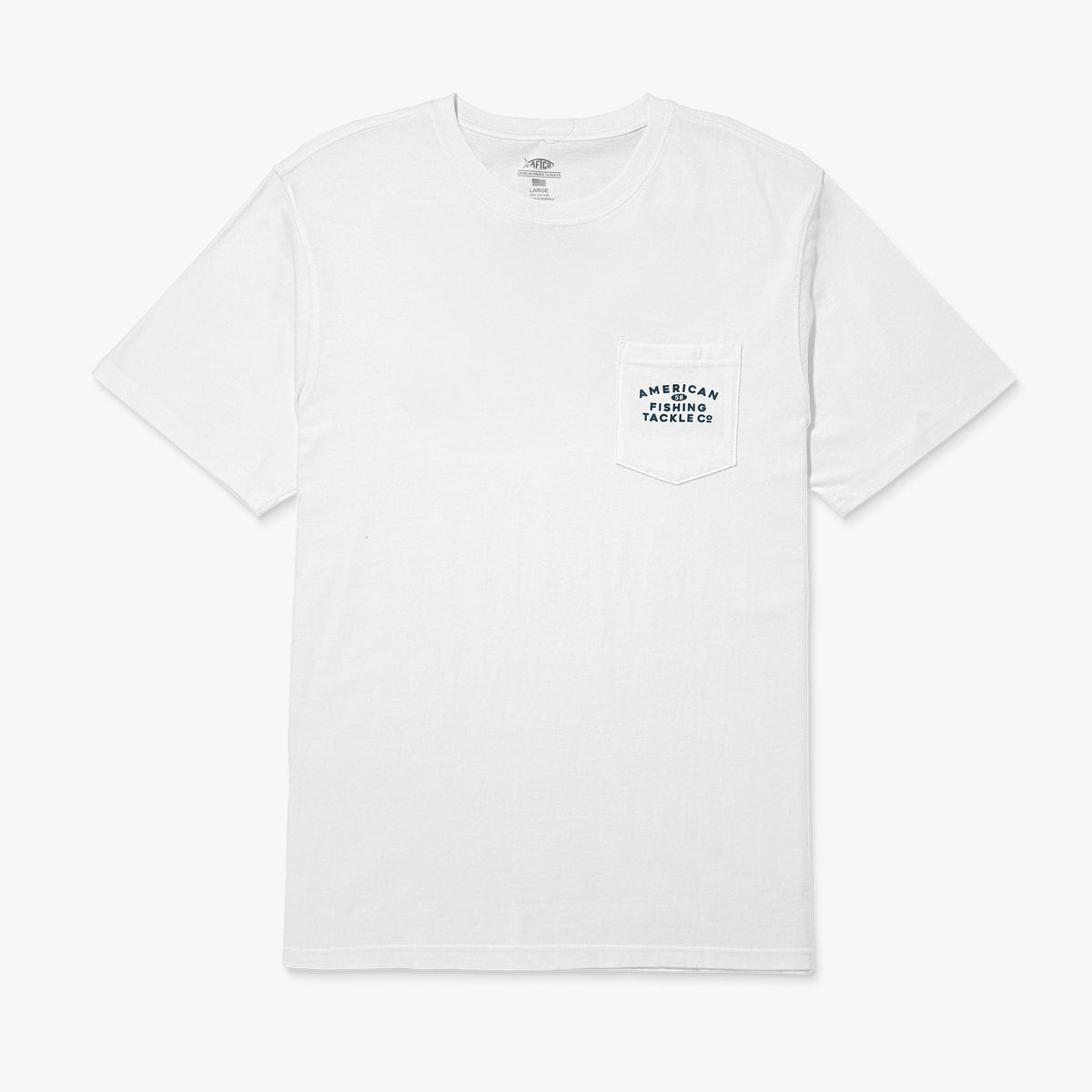 Mens AFTCO Fairwaves Trailer SS T-Shirt