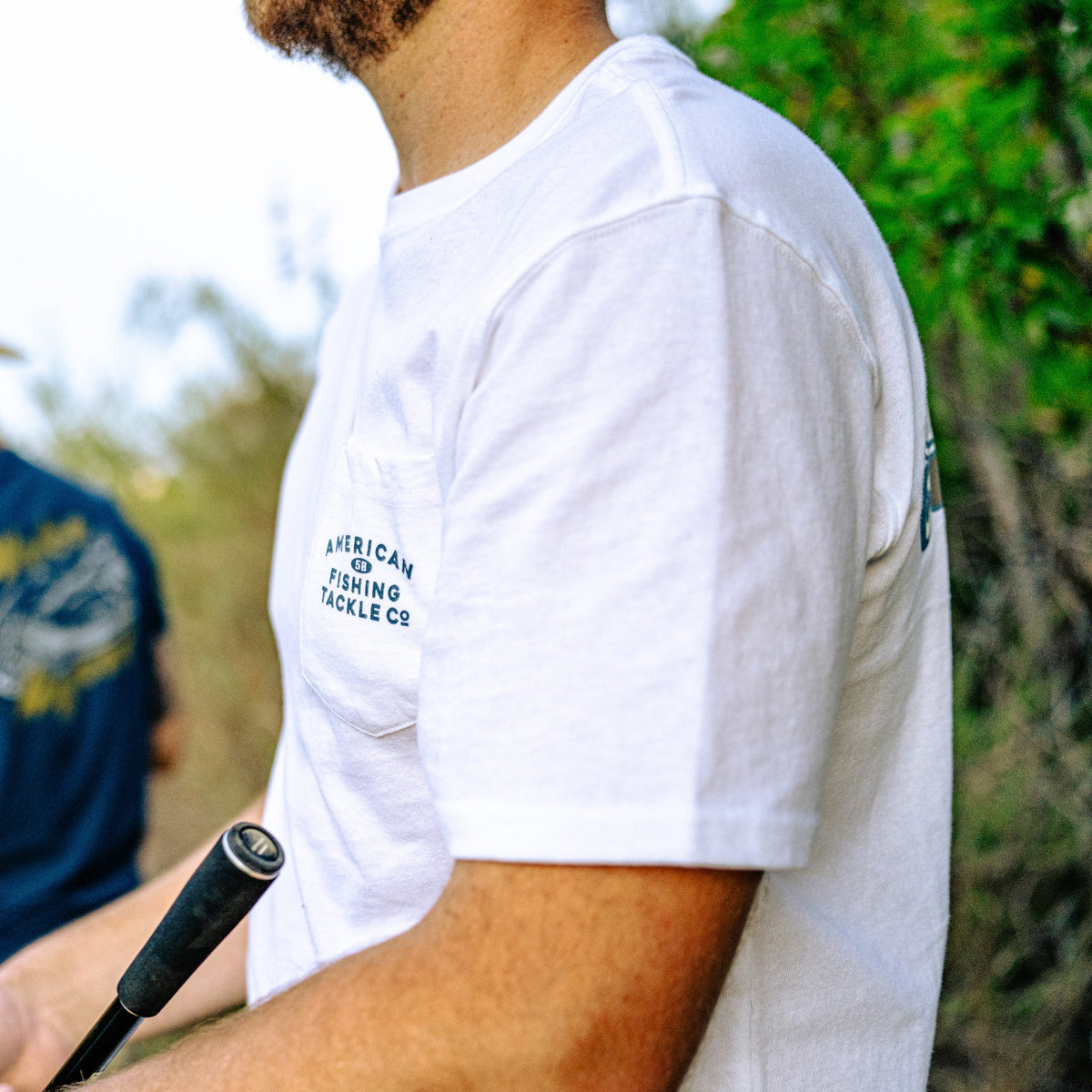 Mens AFTCO Fairwaves Trailer SS T-Shirt