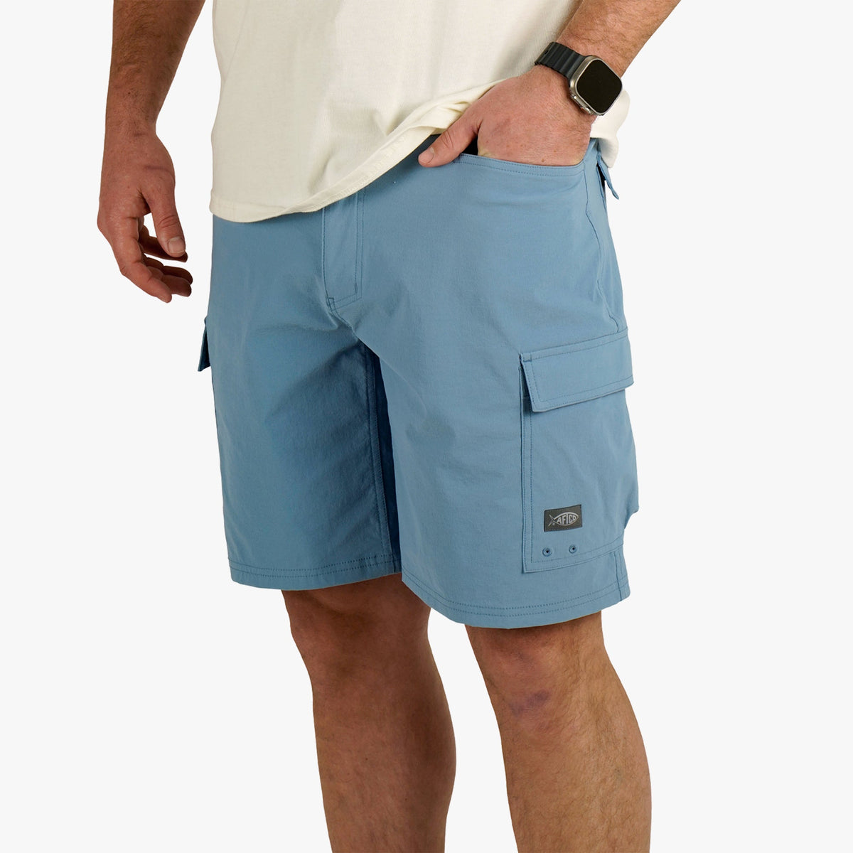 Mens AFTCO Deckhand Fishing Shorts