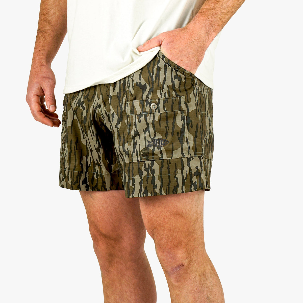Mens AFTCO The Original Fishing Short® x Mossy Oak®