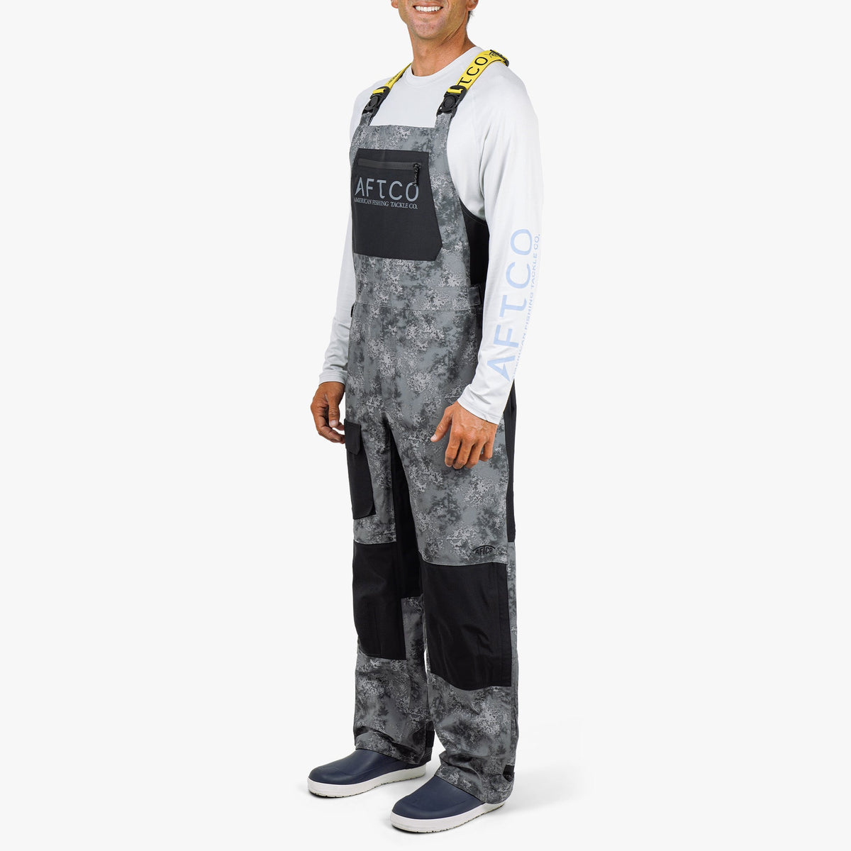 Mens AFTCO Barricade Bibs For Rain