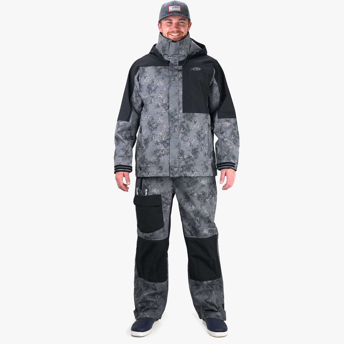 Mens AFTCO Barricade Bibs For Rain