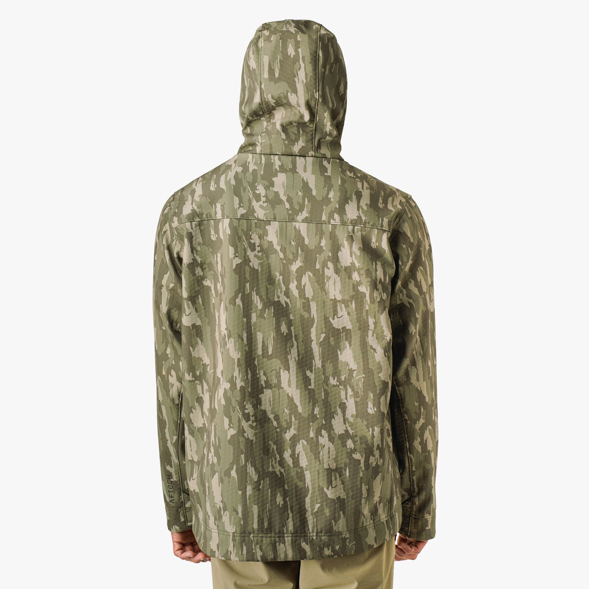 Mens AFTCO Reaper Tactical Zip Up Camo Softshell Jacket
