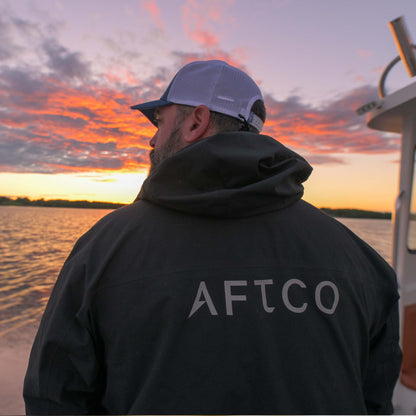 Mens AFTCO Fortress Fishing Rain Jacket