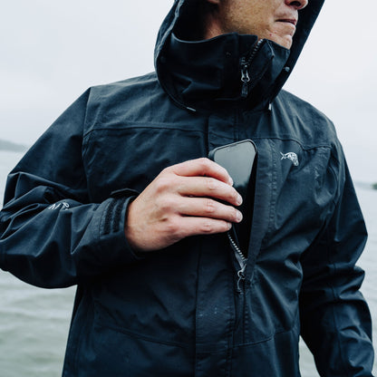 Mens AFTCO Fortress Fishing Rain Jacket