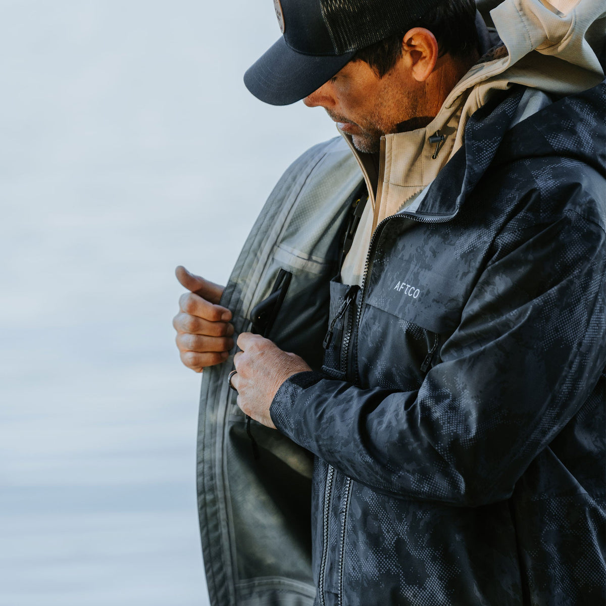 Mens AFTCO Stormbreaker Fishing Jacket