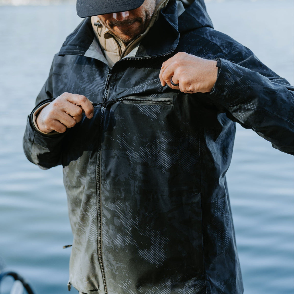 Mens AFTCO Stormbreaker Fishing Jacket