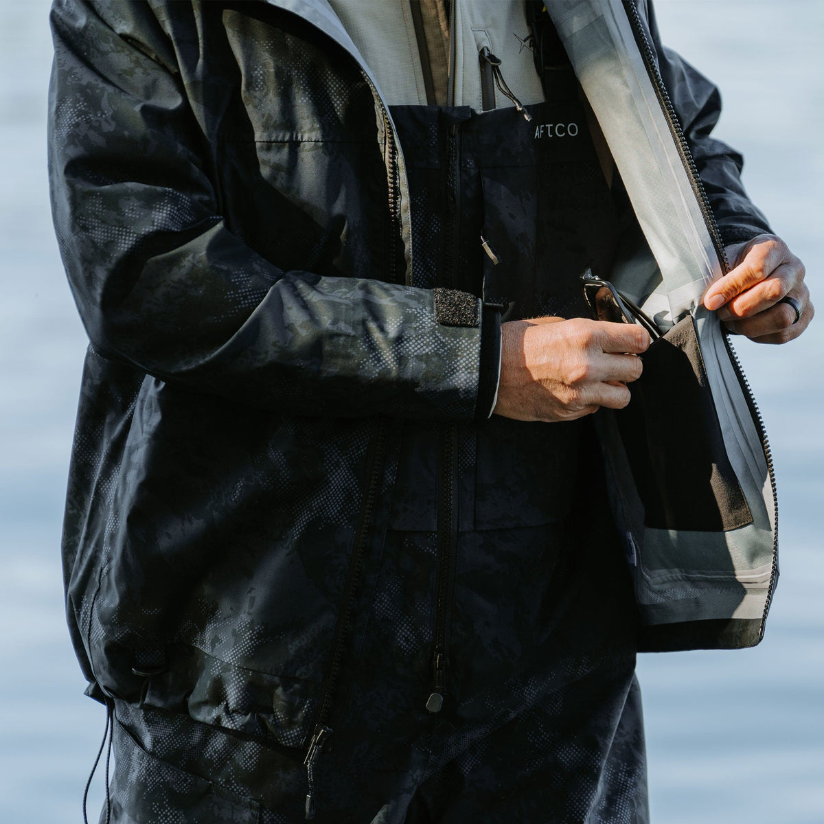 Mens AFTCO Stormbreaker Fishing Jacket
