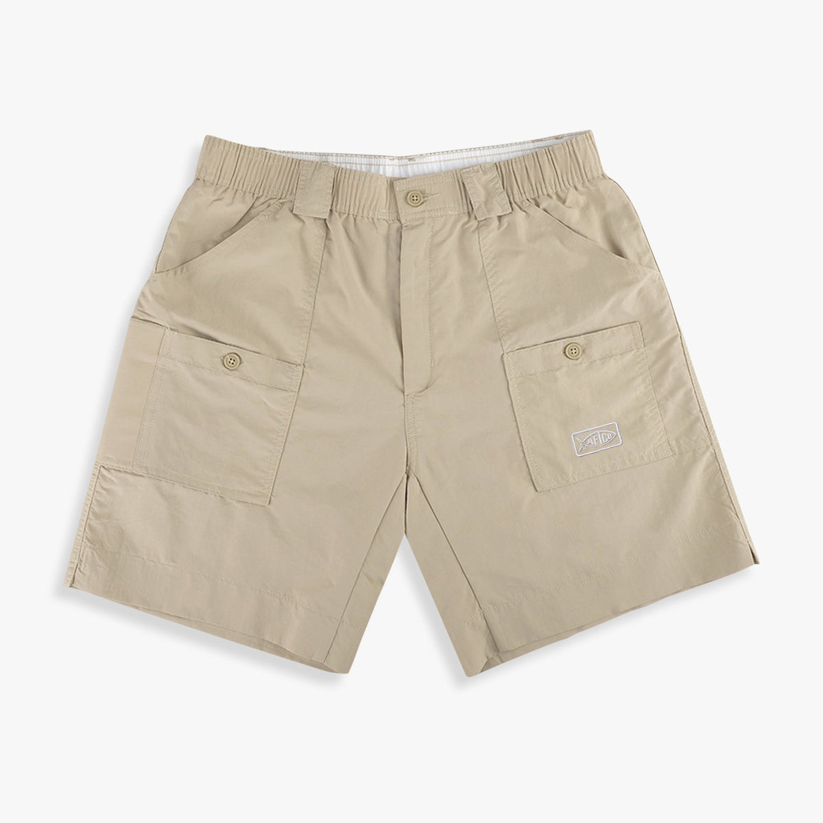 Mens AFTCO Original Mens Fishing Shorts Long - Classic Colors - AFTCO