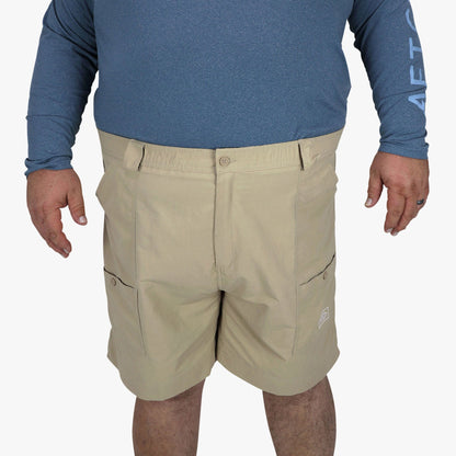 Mens AFTCO Original Mens Fishing Shorts Long - Classic Colors - AFTCO