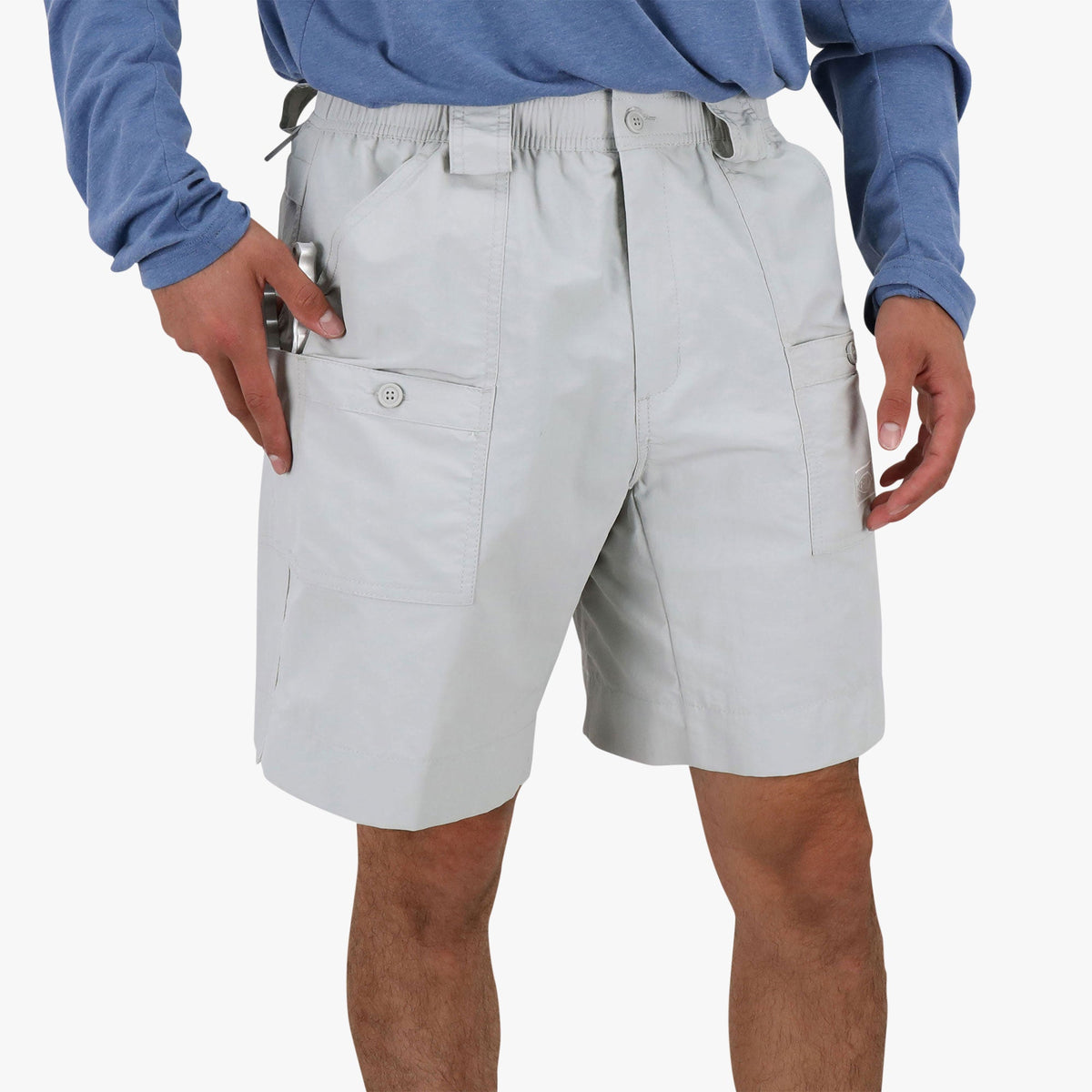 Mens AFTCO Original Mens Fishing Shorts Long - Limited Colors