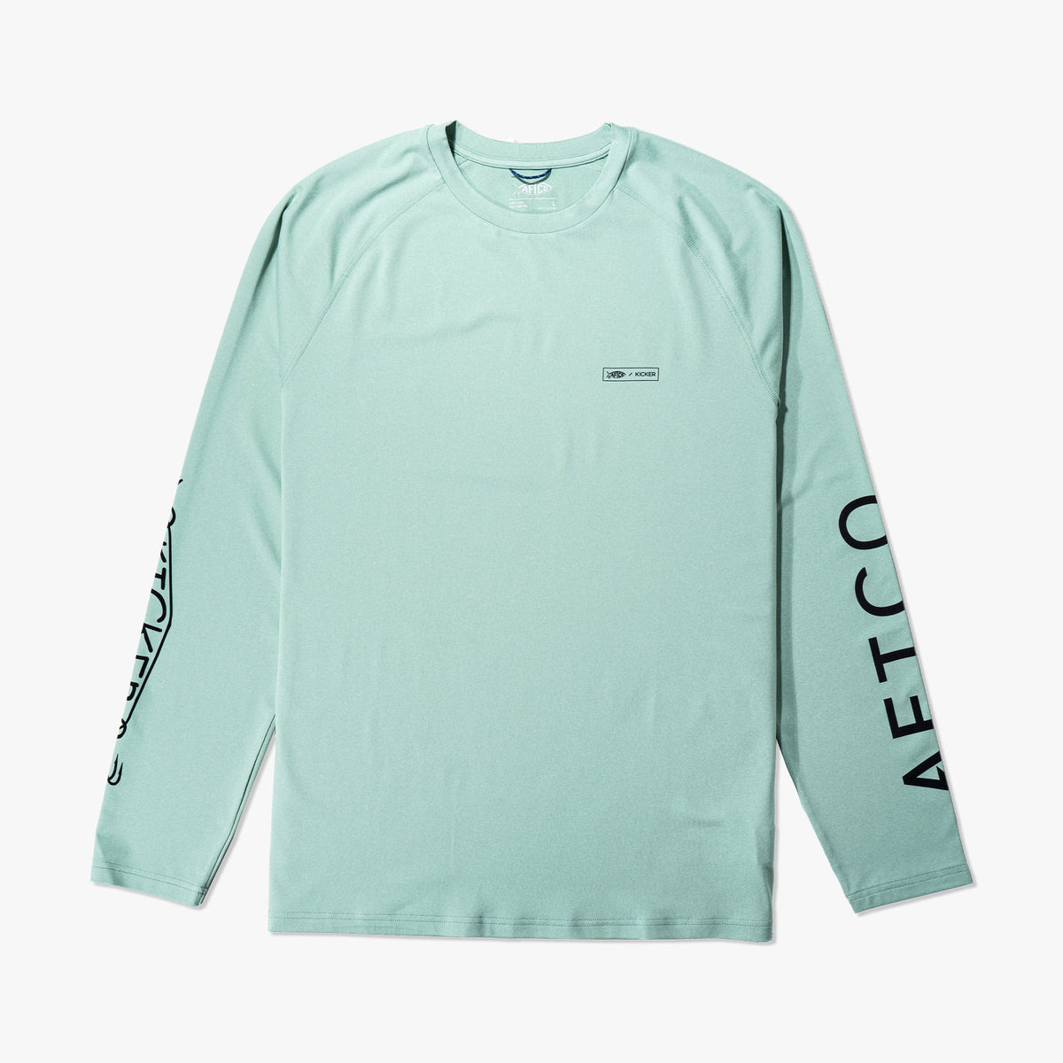 Mens AFTCO AFTCO x Kicker Samurai LS Sun Protection Shirt