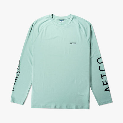 Mens AFTCO AFTCO x Kicker Samurai LS Sun Protection Shirt