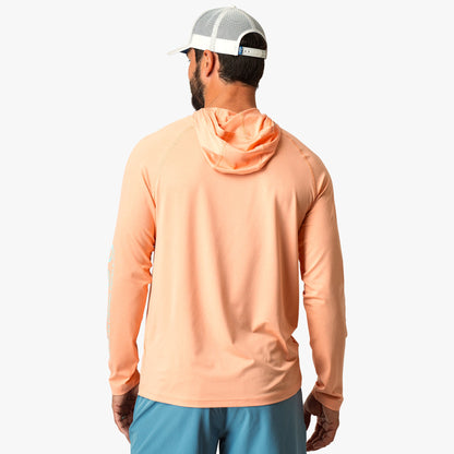 Mens AFTCO Samurai Long Sleeve Sun Protection Hoodie