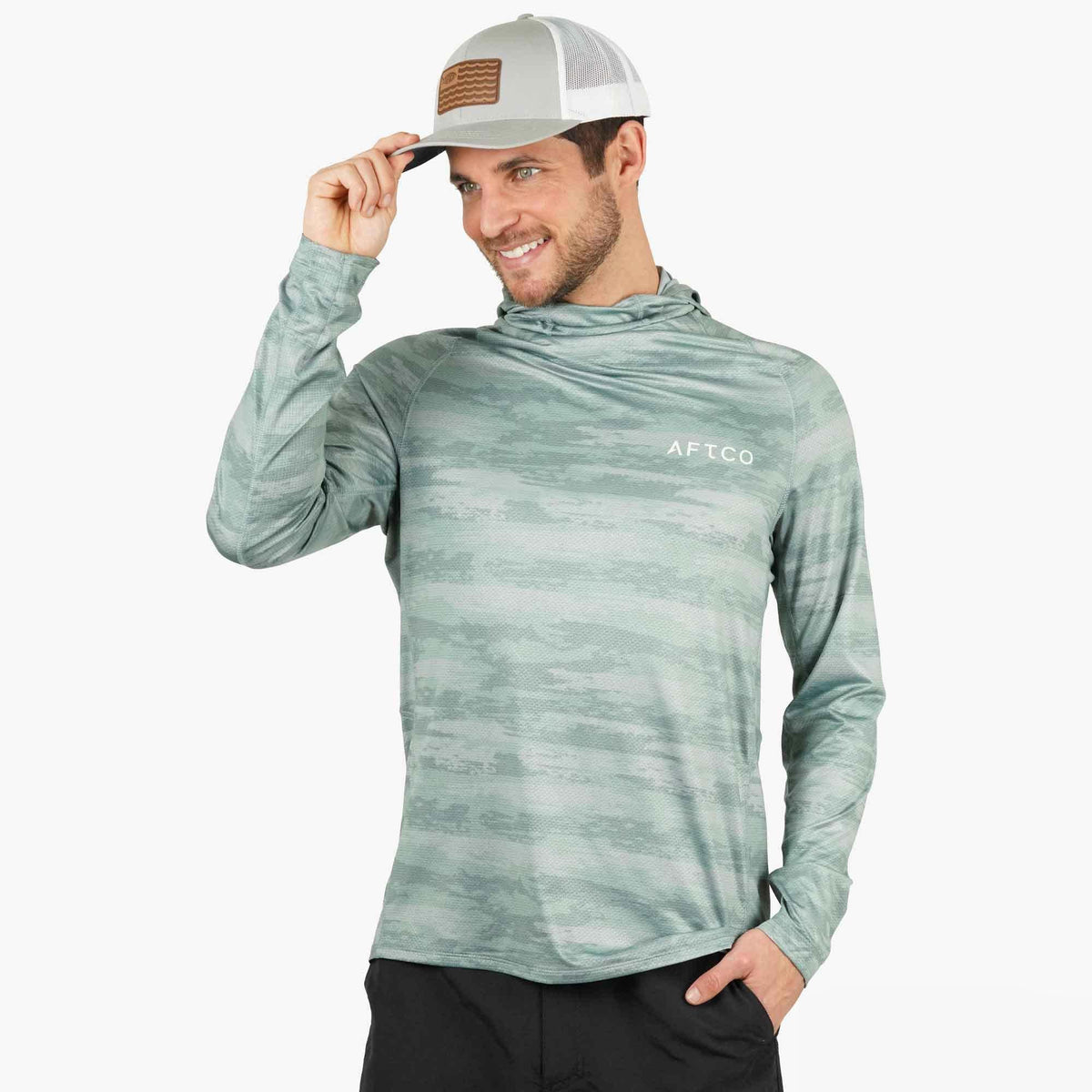 Mens AFTCO Adapt Tactical Phase Change Performance Shirt