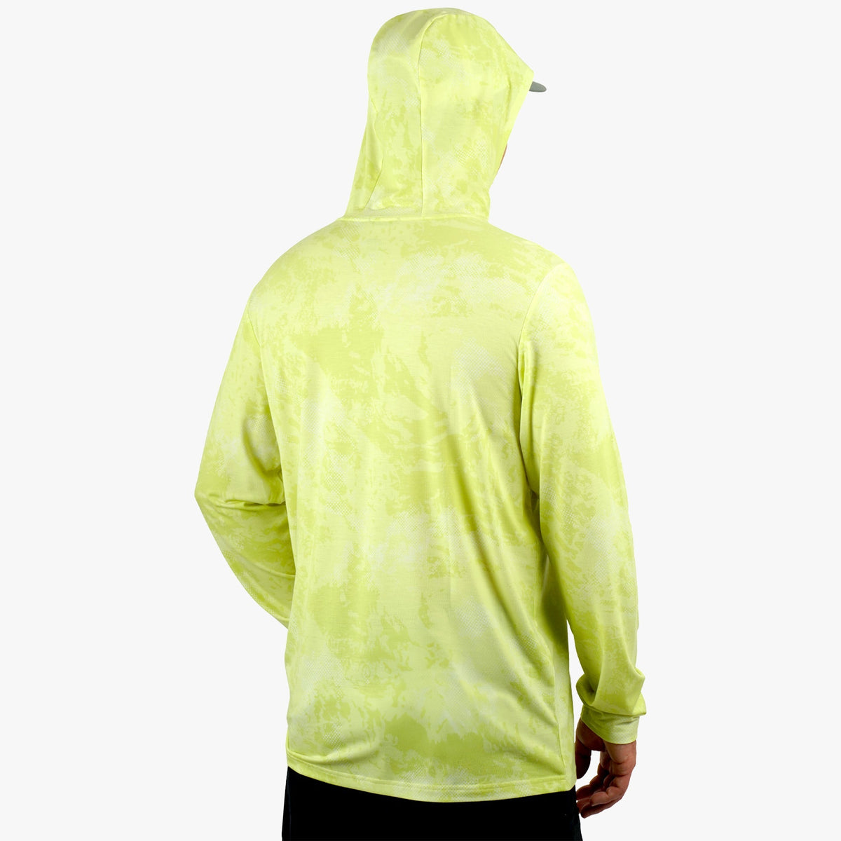 Mens AFTCO Ocean Bound Hooded Performance Shirt