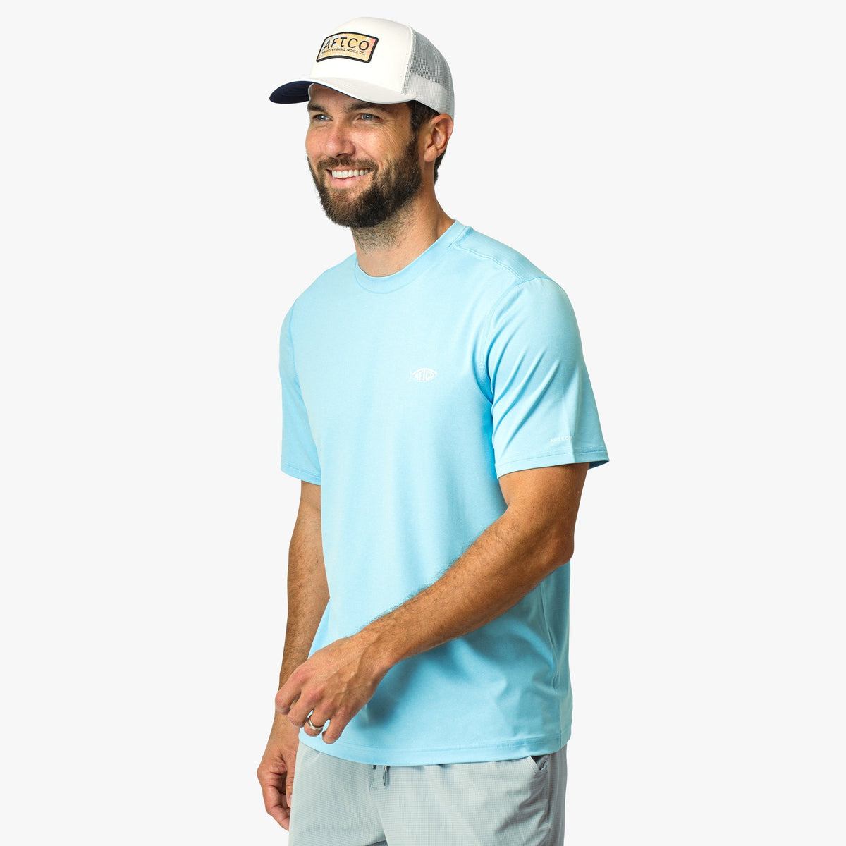 Mens AFTCO Samurai SS Performance Shirt
