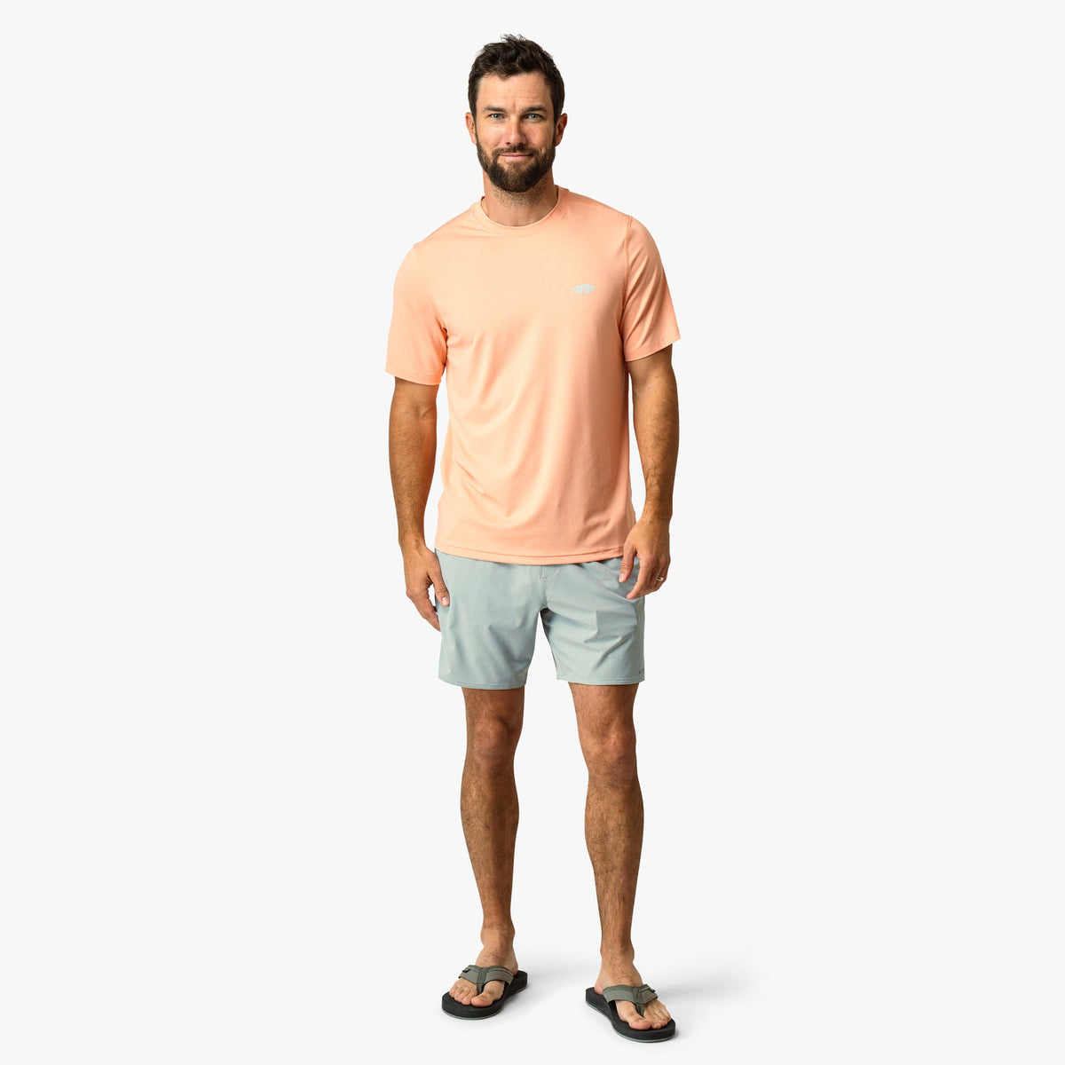 Mens AFTCO Samurai SS Performance Shirt