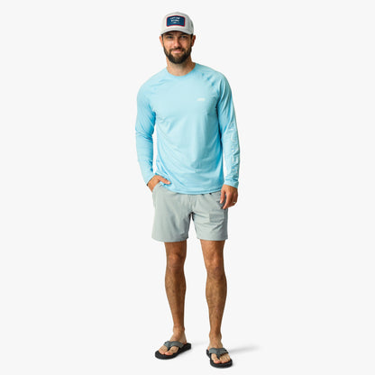Mens AFTCO Men's Long Sleeve Sun Protection Shirt - Samurai by AFTCO
