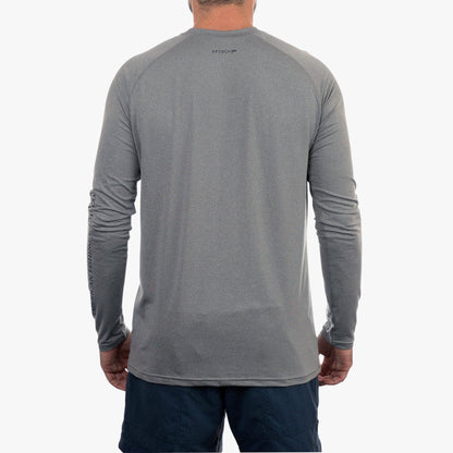 Mens AFTCO Men's Long Sleeve Sun Protection Shirt - Samurai by AFTCO