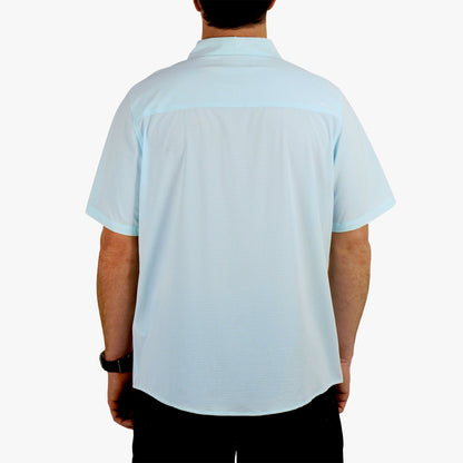 Mens AFTCO Air O Mesh SS Button Down Fishing Shirt