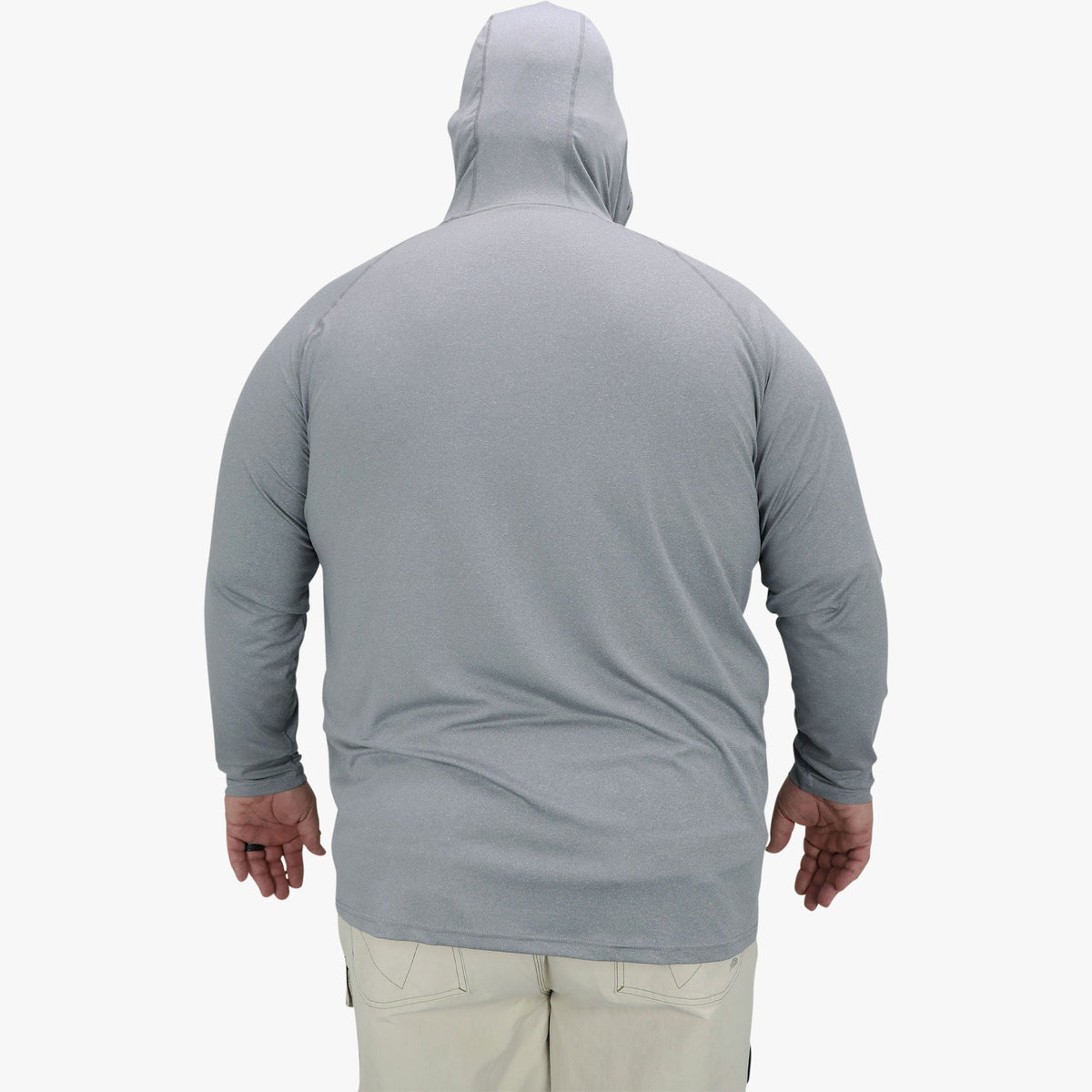 Mens AFTCO Big Guy Samurai Hooded Performance Shirt