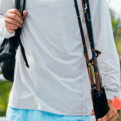 Mens AFTCO Adapt Phase Change Hooded Fishing Shirt